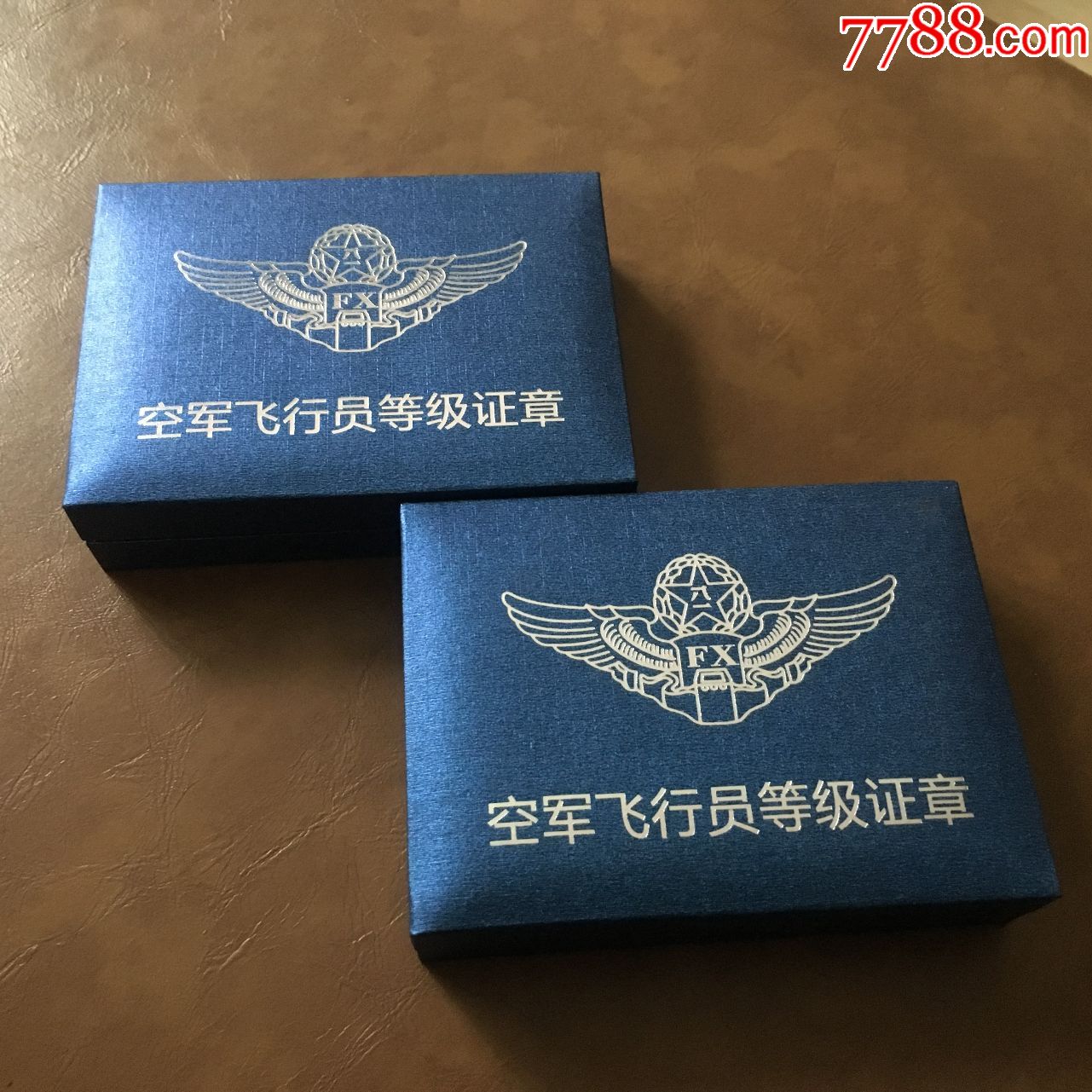 全新老式空军飞行员金属等级证章1级金色飞行标志一枚