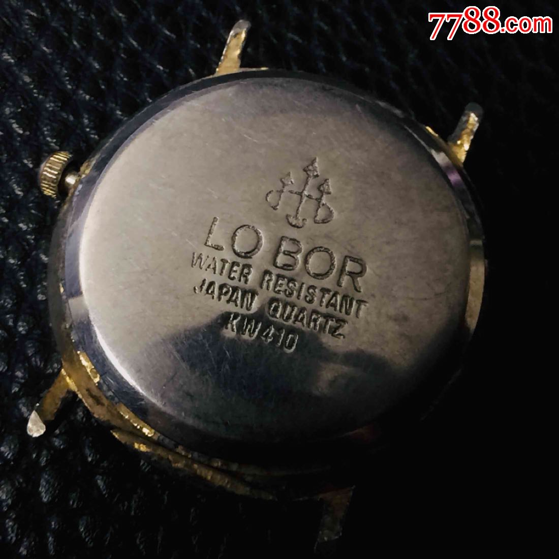 日产lobor罗宝内圈外面刻钟均包金电子女表表头,手表/腕表【咕味屋】