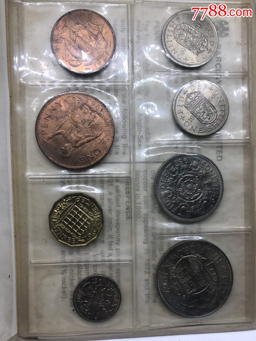 英国巴克莱银行装帧币,外币