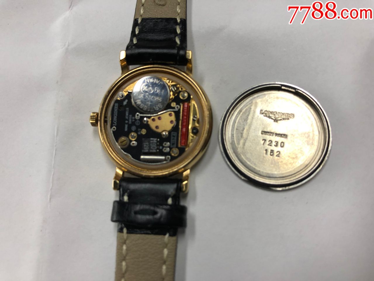 好品浪琴石英手表,走时正常(三天快拍)