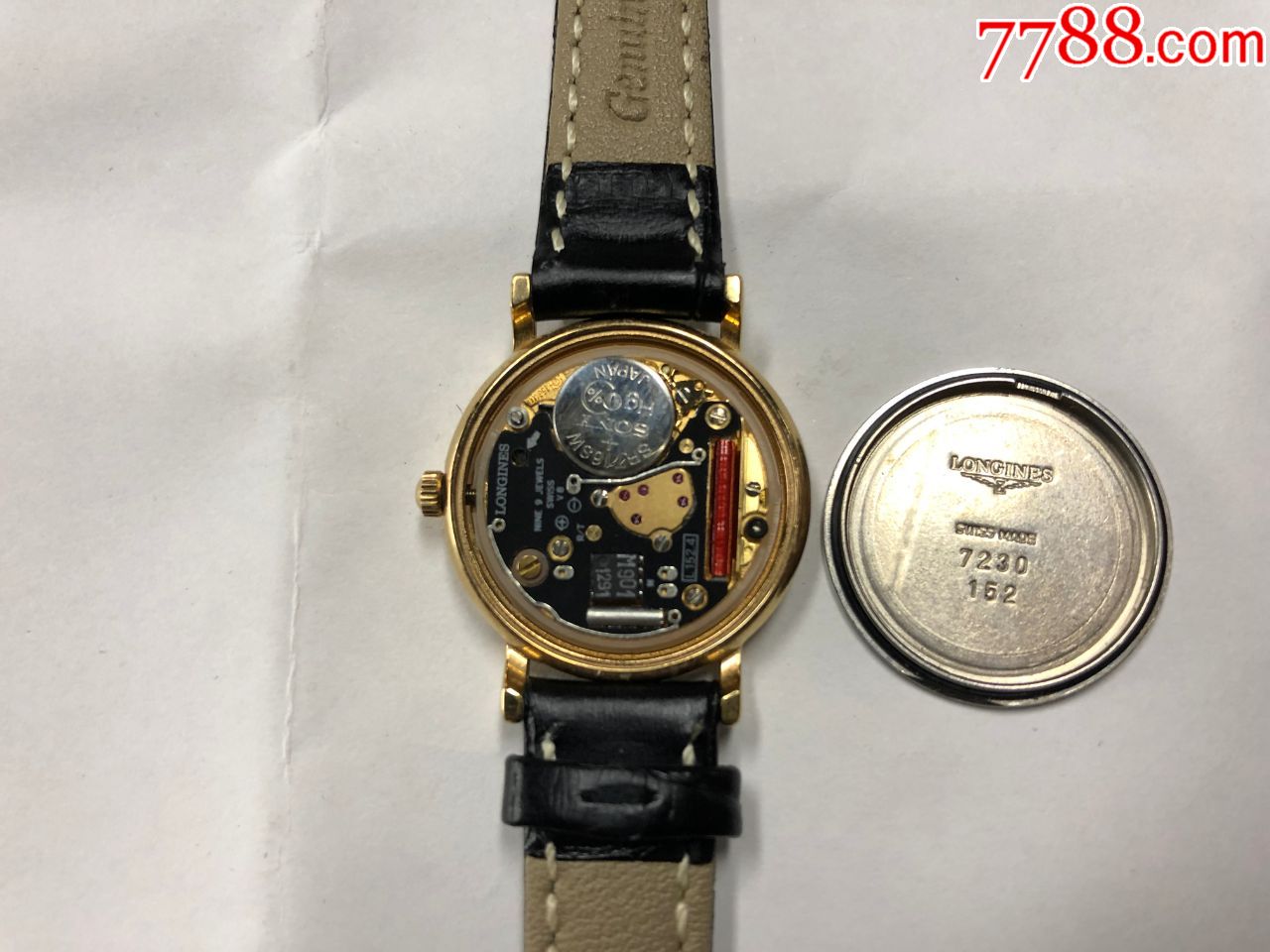 好品浪琴石英手表,走时正常(三天快拍)