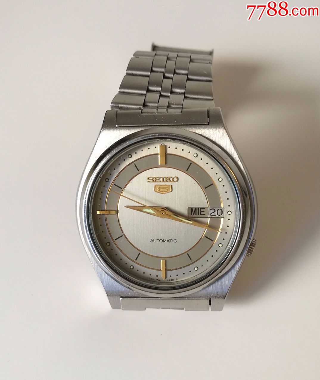 走时准的日本原装精工男表,7009机芯,手表/腕表