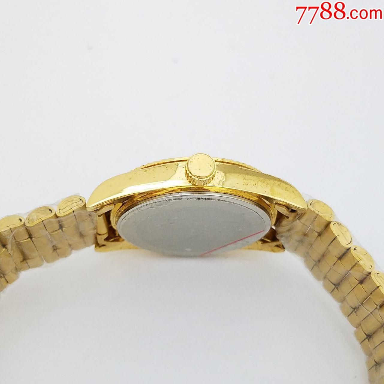 loyse电子男表【优雅金表款】【漂亮放射拉丝纹金表盘】【立体金刻度