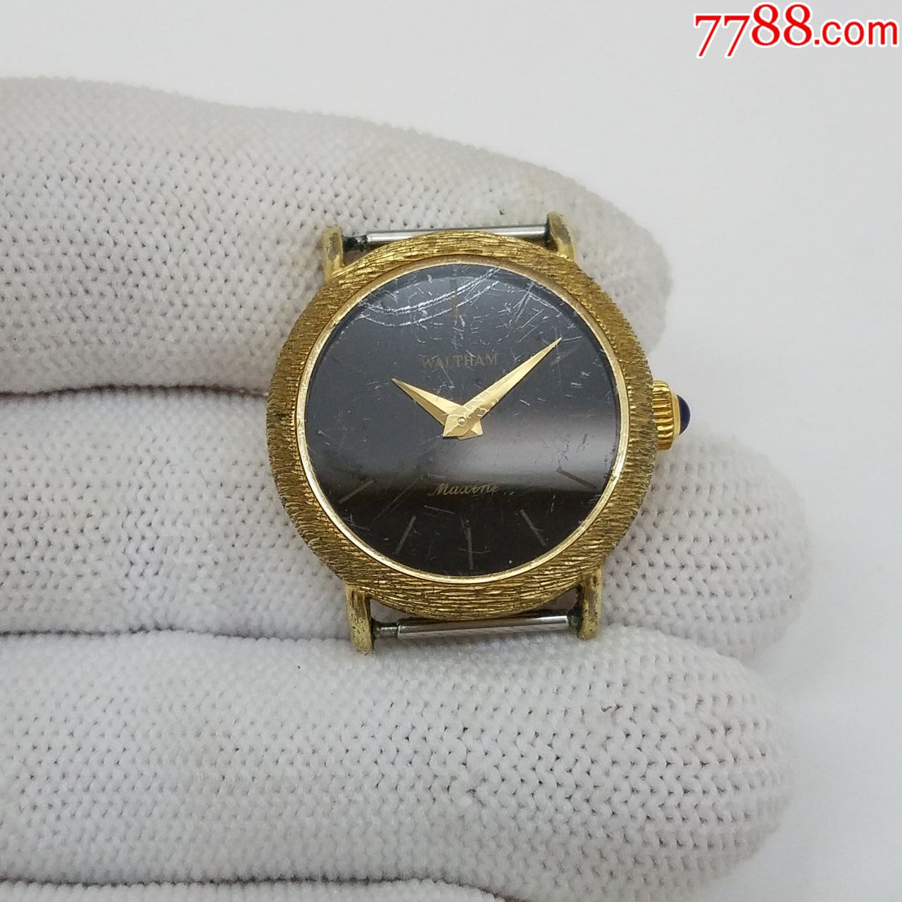 瑞士华生手动上链机械女表【17钻精磨机芯】【金表款】【不走】【能