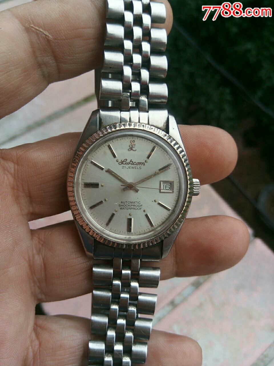 原装瑞士绿琴自动腕表_手表/腕表_第1张