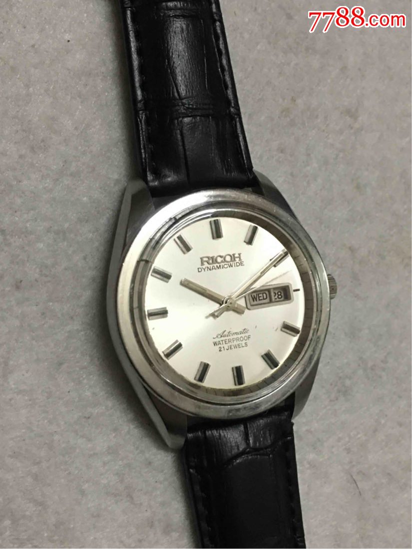 日本产的理光21钻自动表