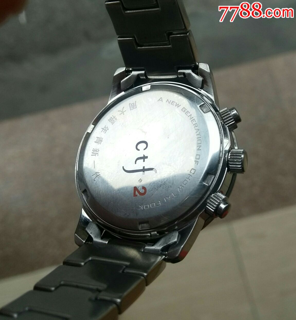 周大福定制表石英,手表/腕表_第7张