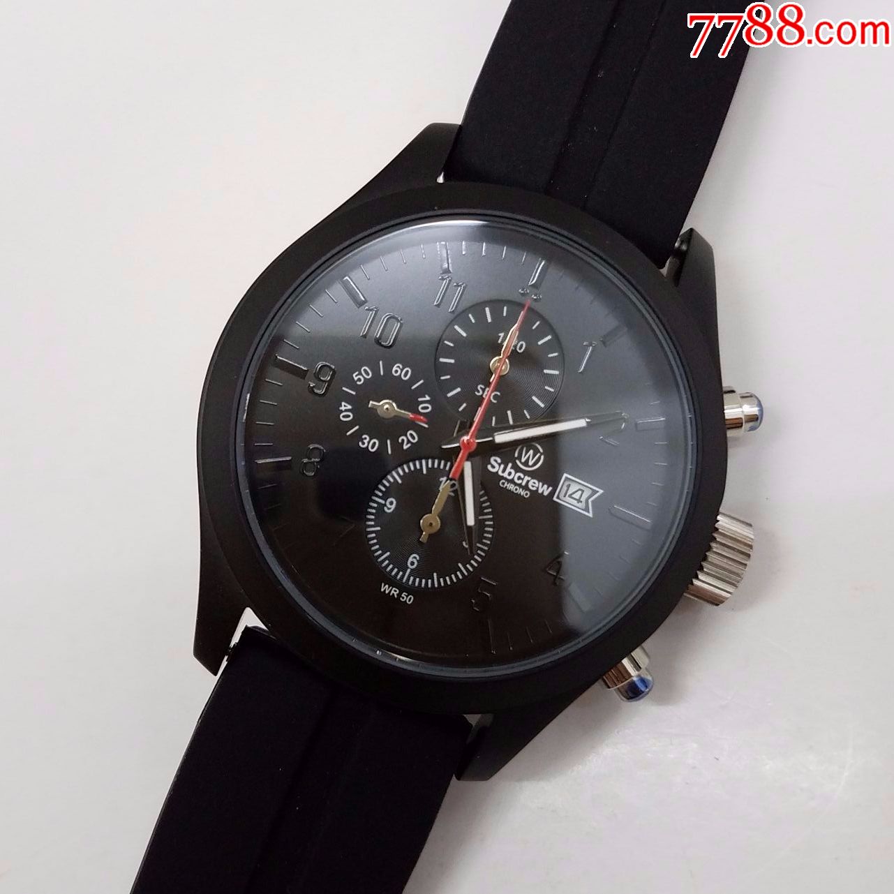 全新】subcrew电子计时男表_手表/腕表_第3张
