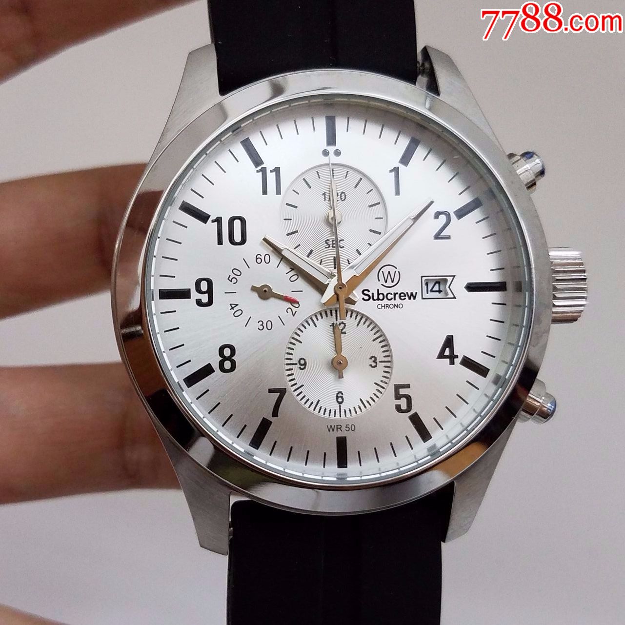 全新】subcrew电子计时男表,手表/腕表_第1张