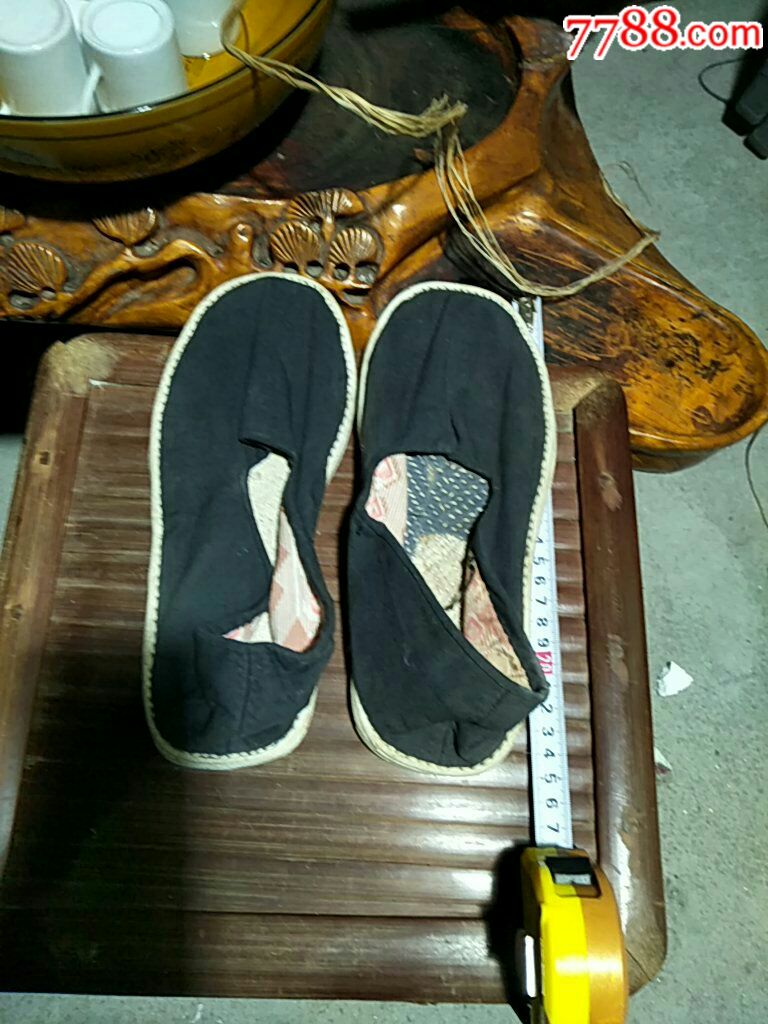 赣南客家千层底布鞋一双