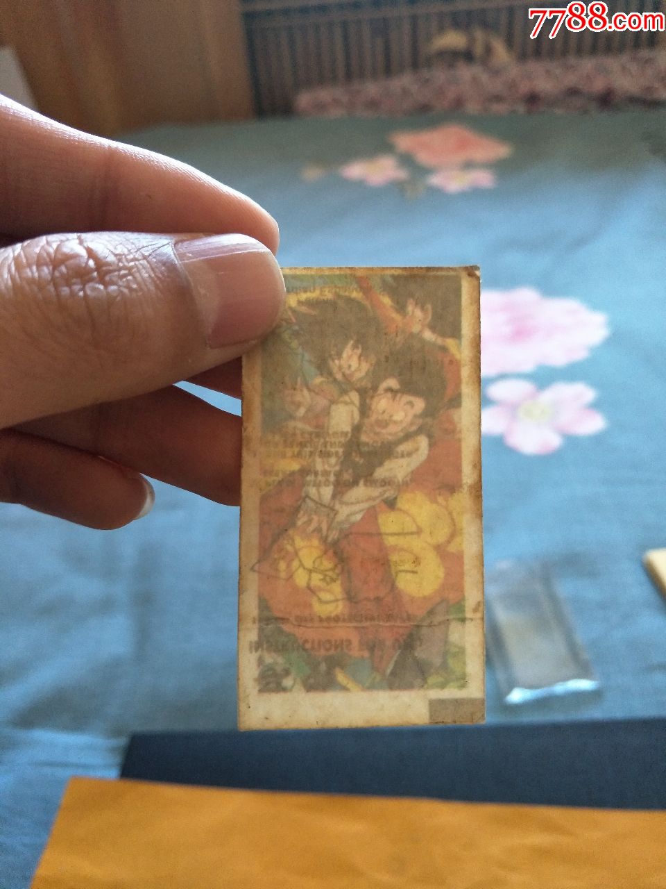 早期90年代七龙珠,马里奥纹身贴纸4张合拍