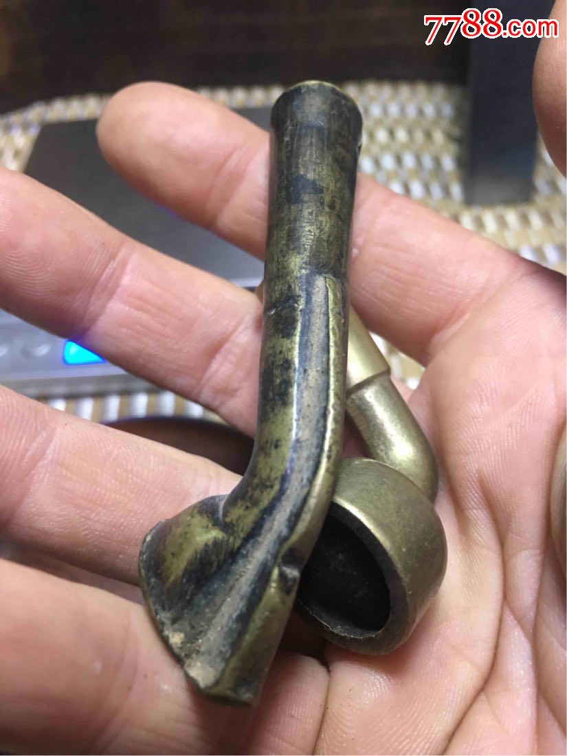 铜烟袋锅两个【6】