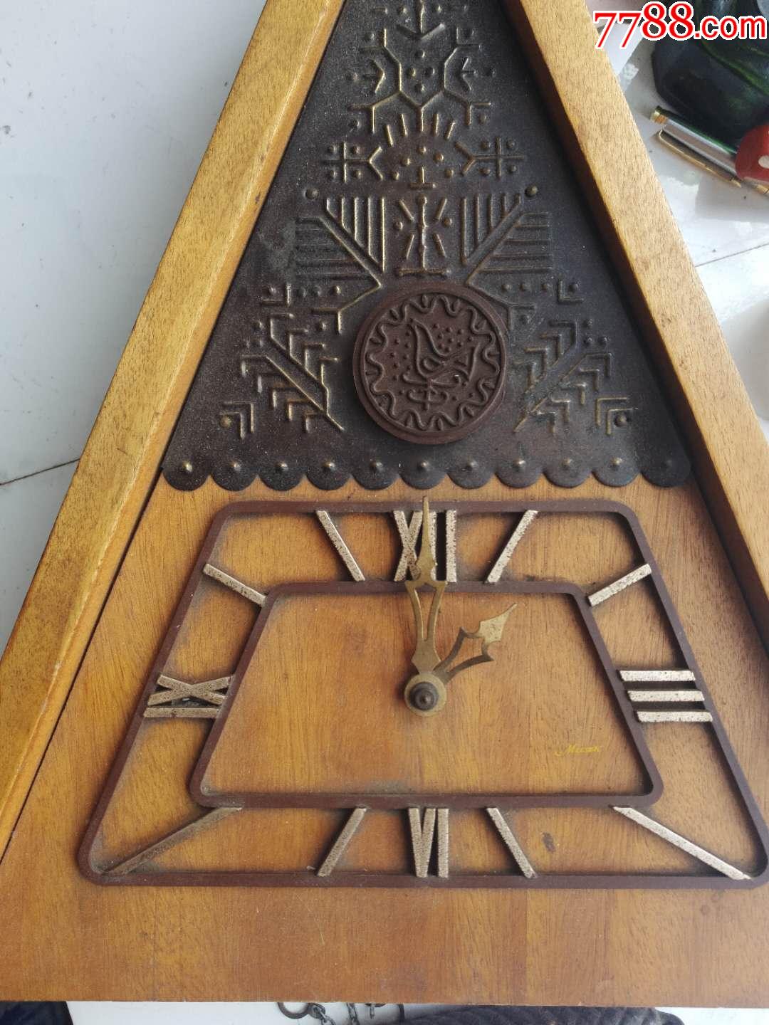 苏联布谷鸟挂钟,功能不知,自重3公斤