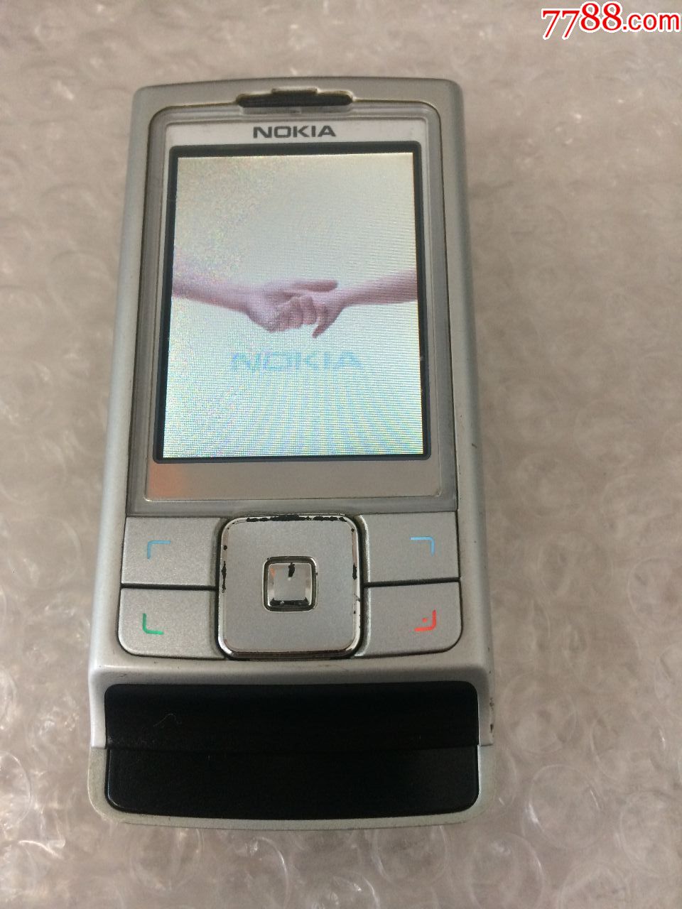 一個經典收藏限量諾基亞nokia,6270滑蓋手機.