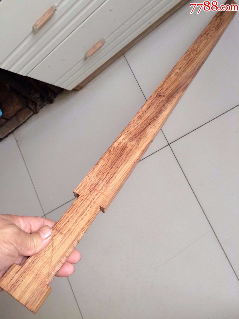 88.3厘米长黄花梨木刀