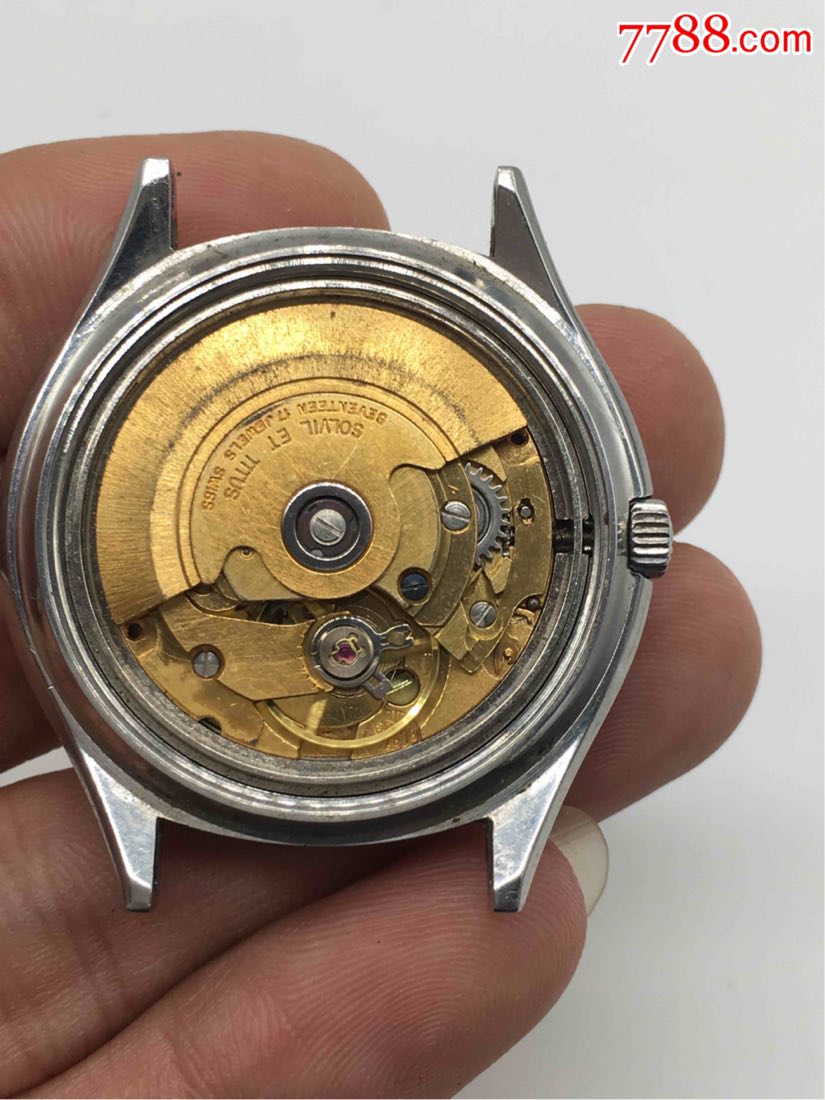 瑞士产的铁时达2873金机芯