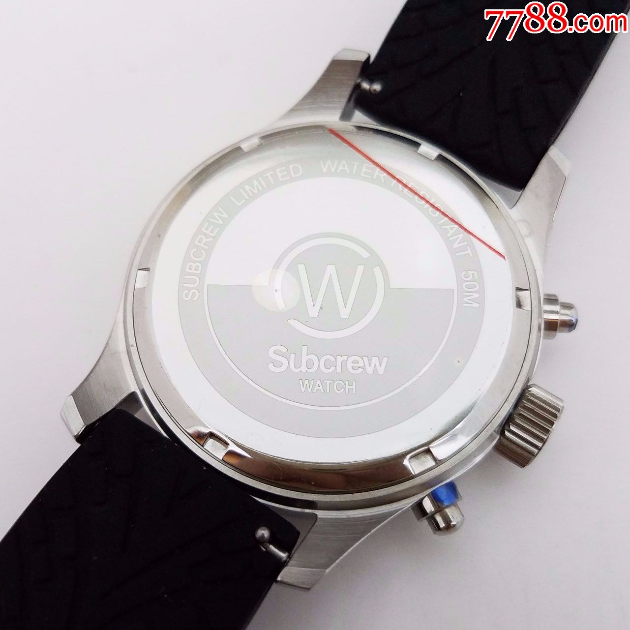 美品】【现时香港最具潜力的潮牌之一】subcrew电子计时男表_手表
