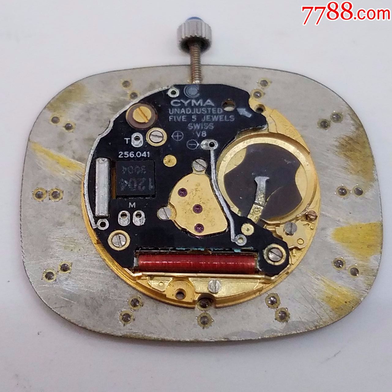 瑞士绮年华石英表机芯【瑞士v8认证机芯】【闪钻刻度】【不走,配件
