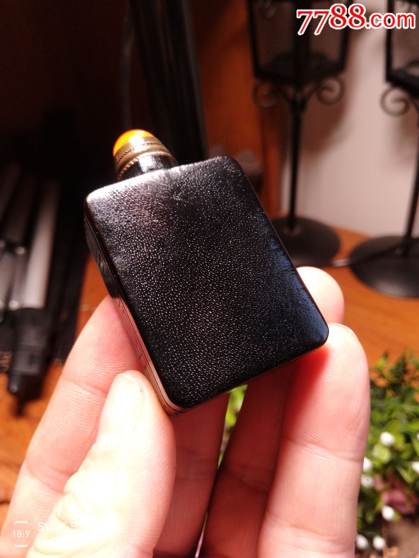 鼻烟壶把玩件手把件黑驴蹄子驴踢子文玩老货