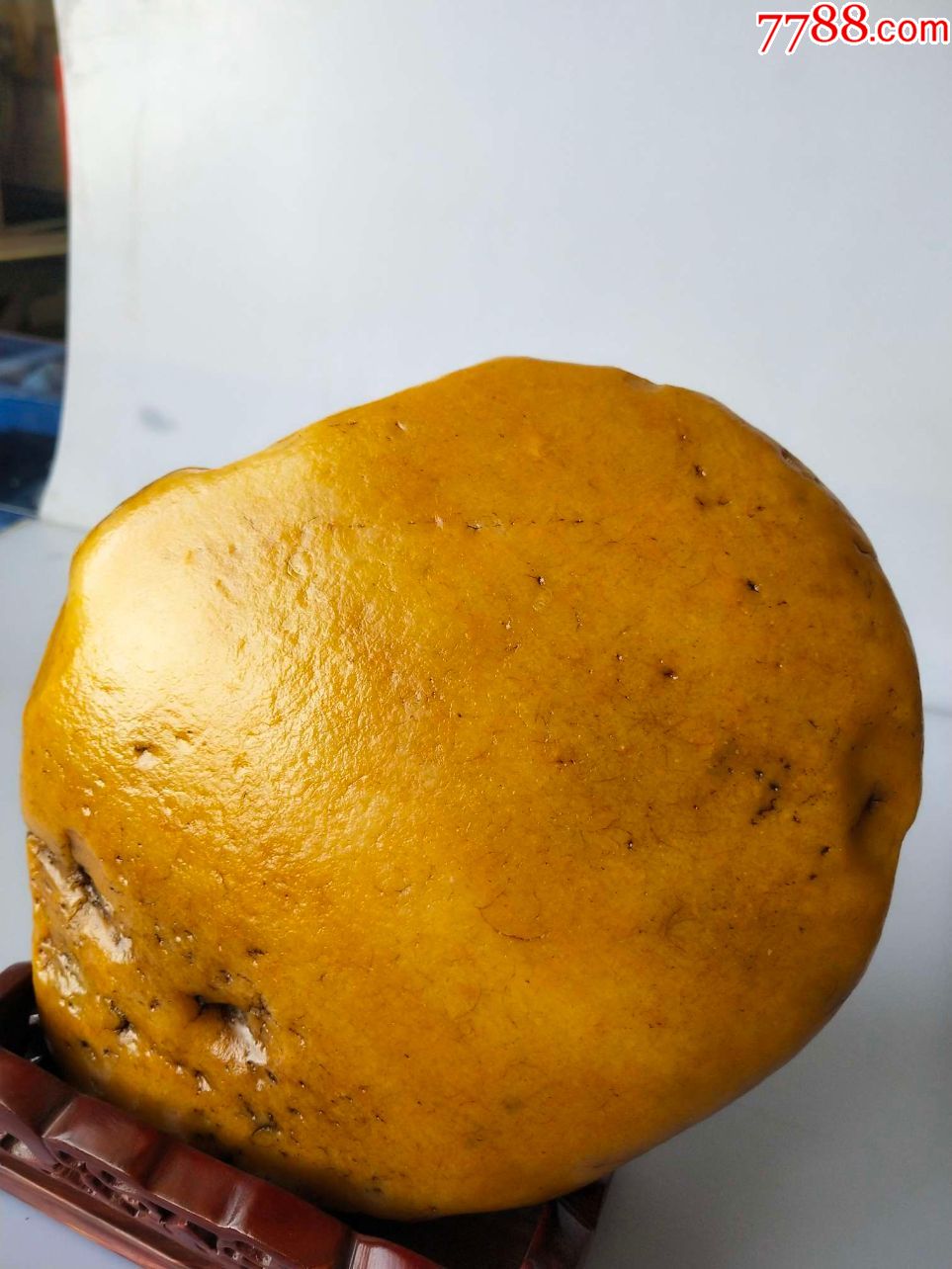 18*8精品新疆金丝玉籽料黄沁原石1887克