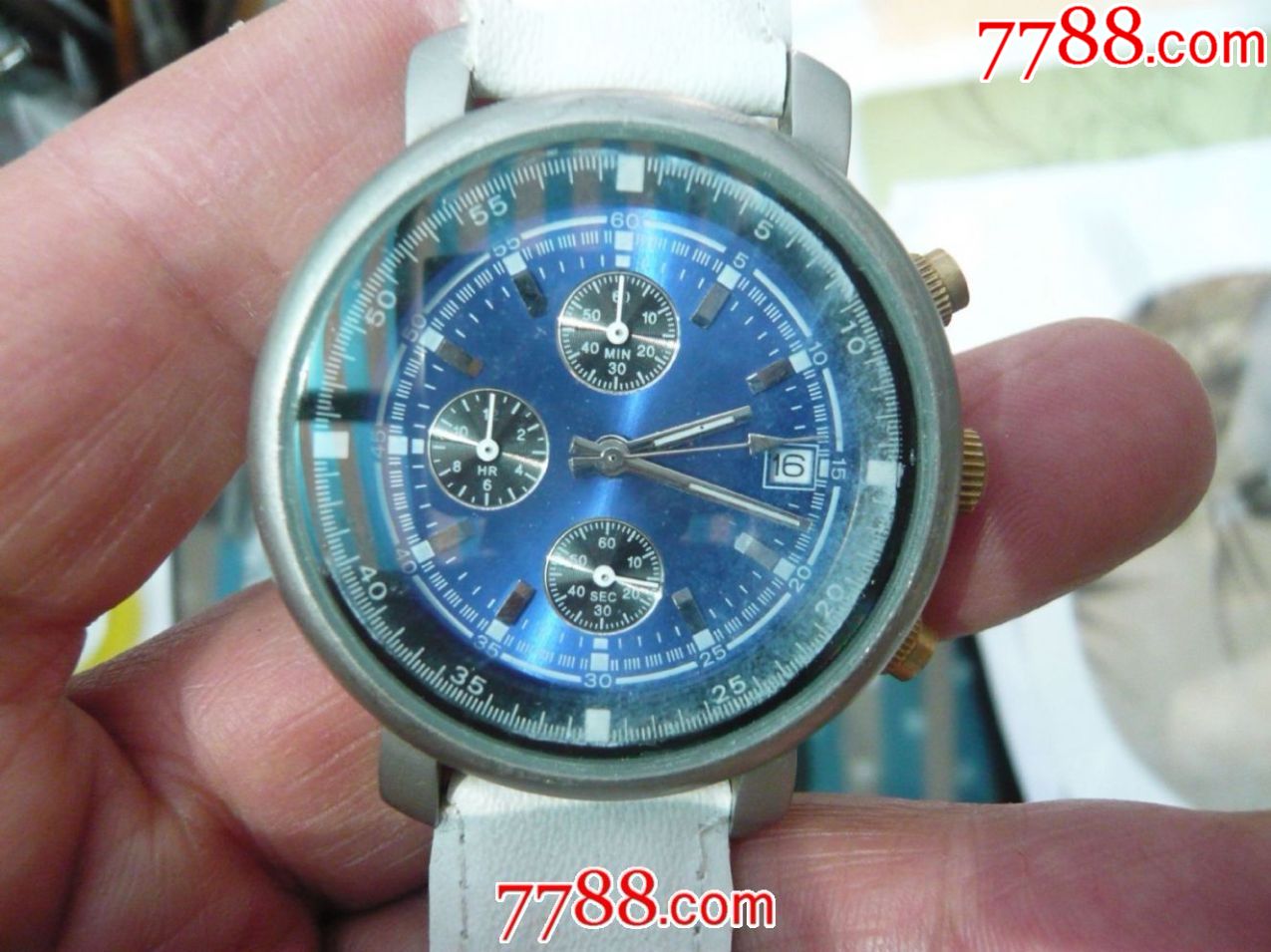 国外产"555"石英大表_手表/腕表_第1张