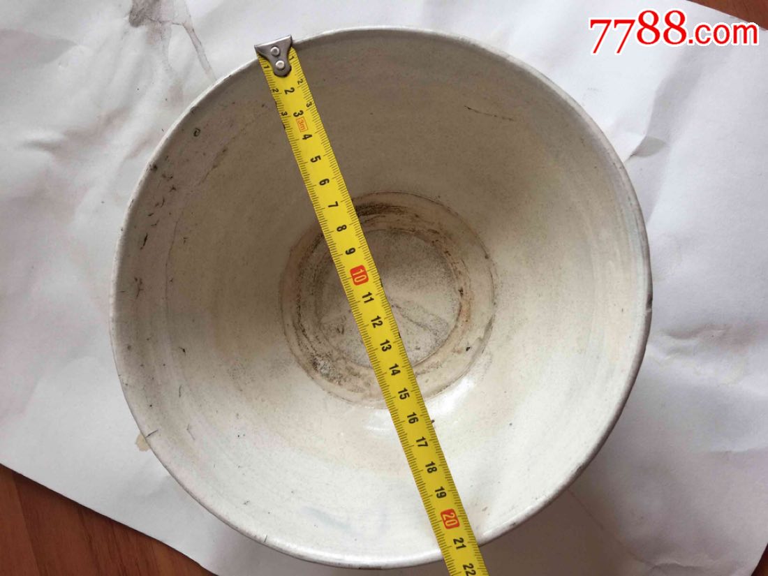 带自力更生四字粗瓷大碗