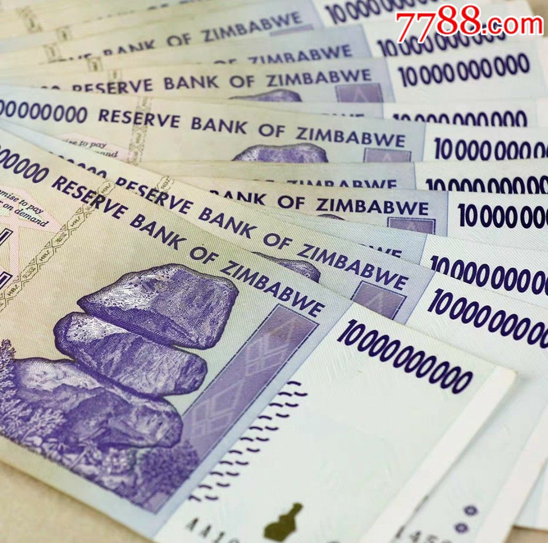 津巴布韦大钞100亿