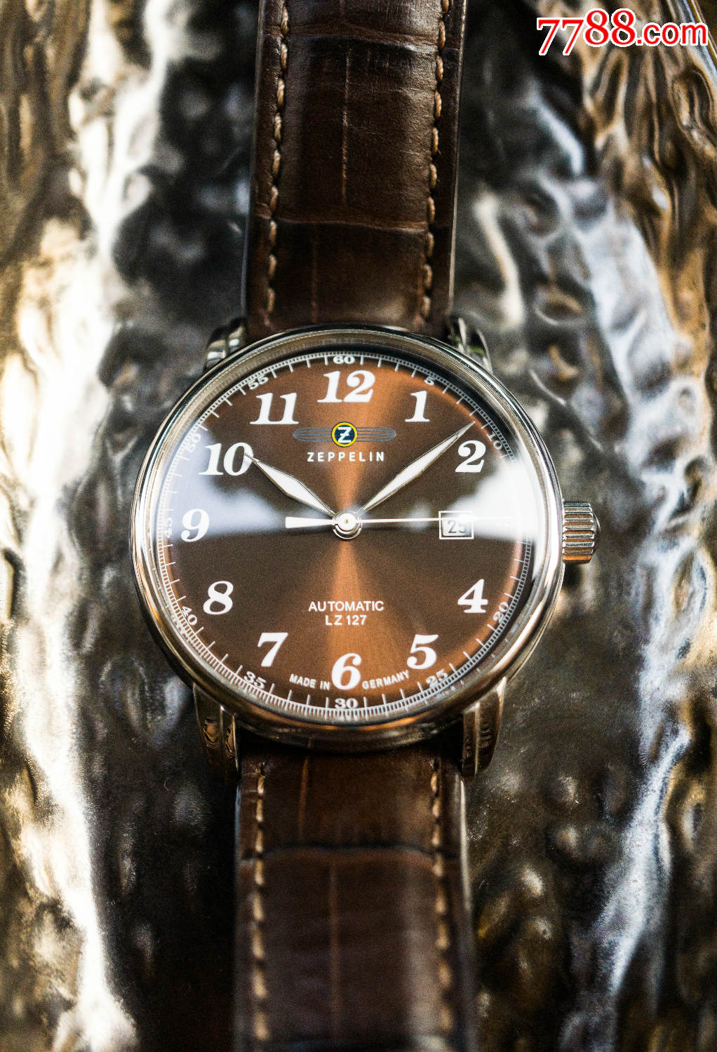 【复古玩家的福音!】德国-zeppelin-齐柏林-伯爵系列-自动机械男表