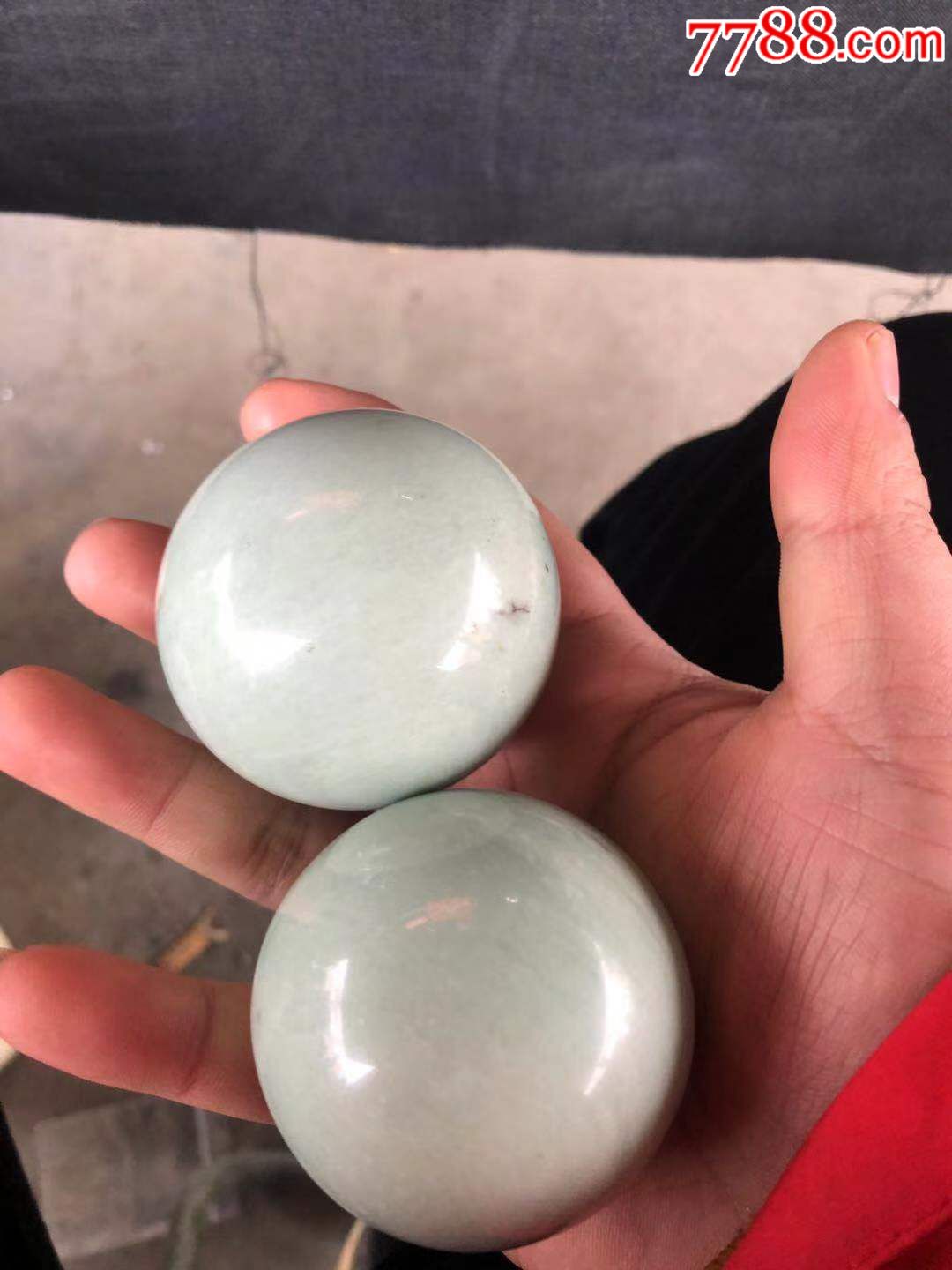 翡翠糯种健身球