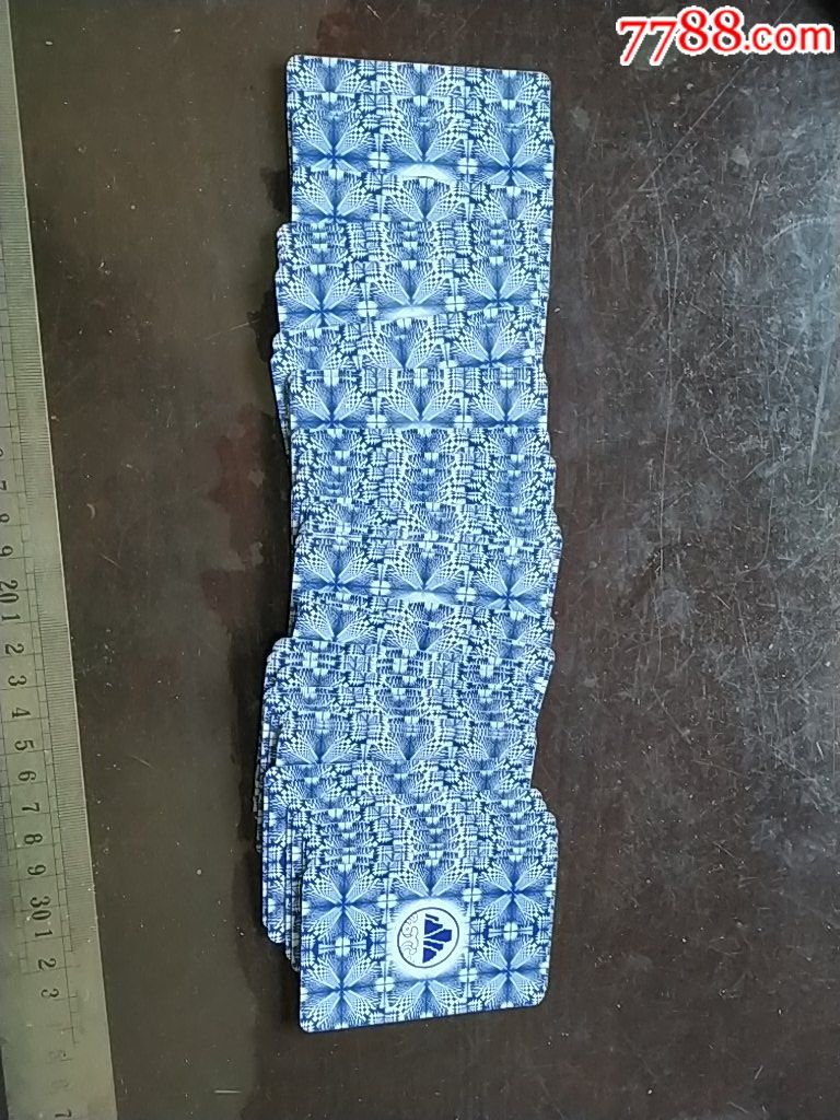 仰韶酒老扑克牌一副,全