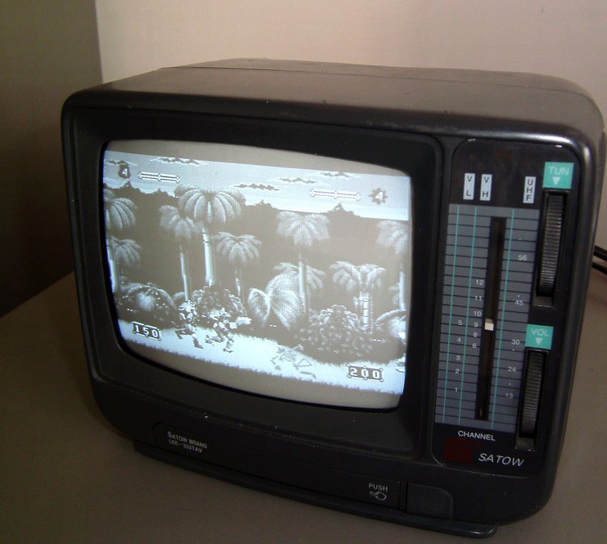 早期55寸小黑白电视机!av视频正常,怀旧当摆设,实物图