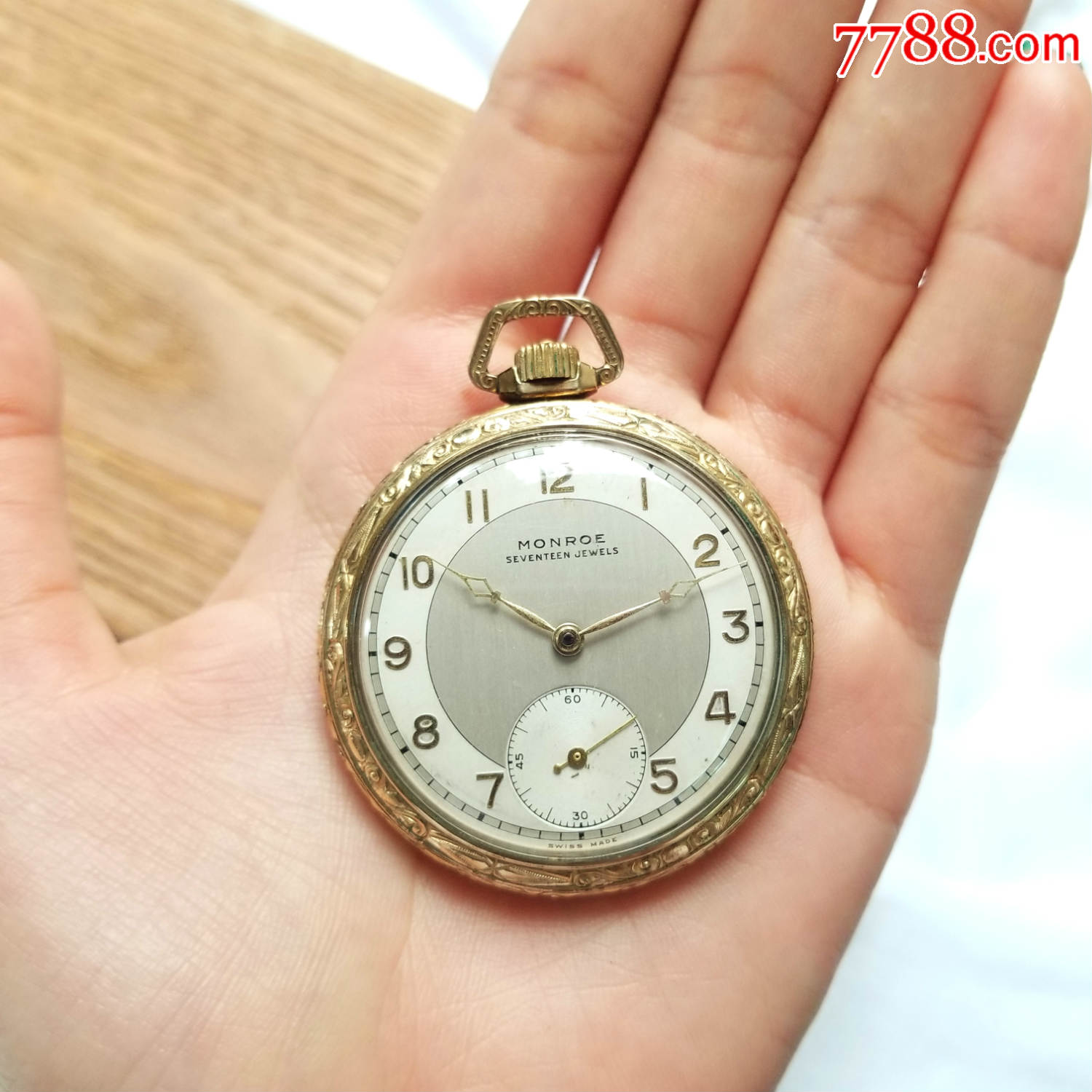 瑞士-monroe-手卷机械怀表_手表/腕表_第2张