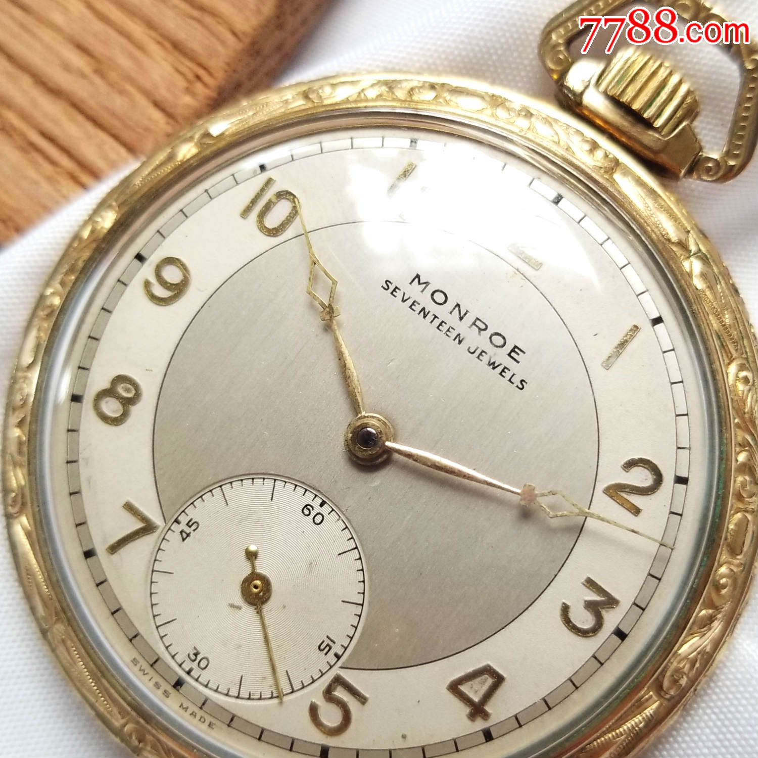 瑞士-monroe-手卷机械怀表_手表/腕表_第3张