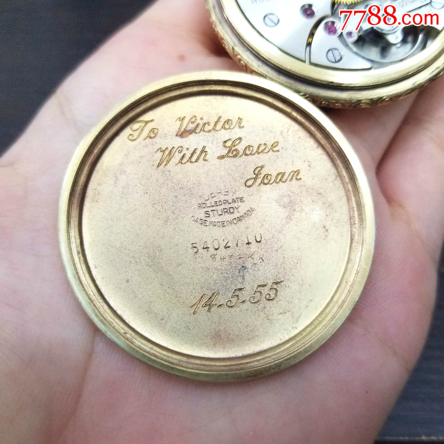 瑞士-monroe-手卷机械怀表_手表/腕表_第11张