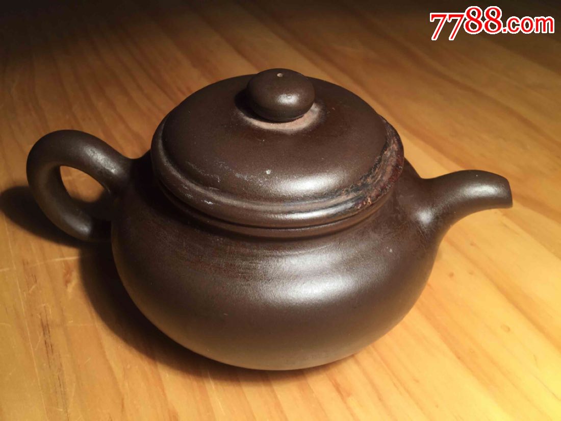 紫砂壶(早期顾景舟防品)