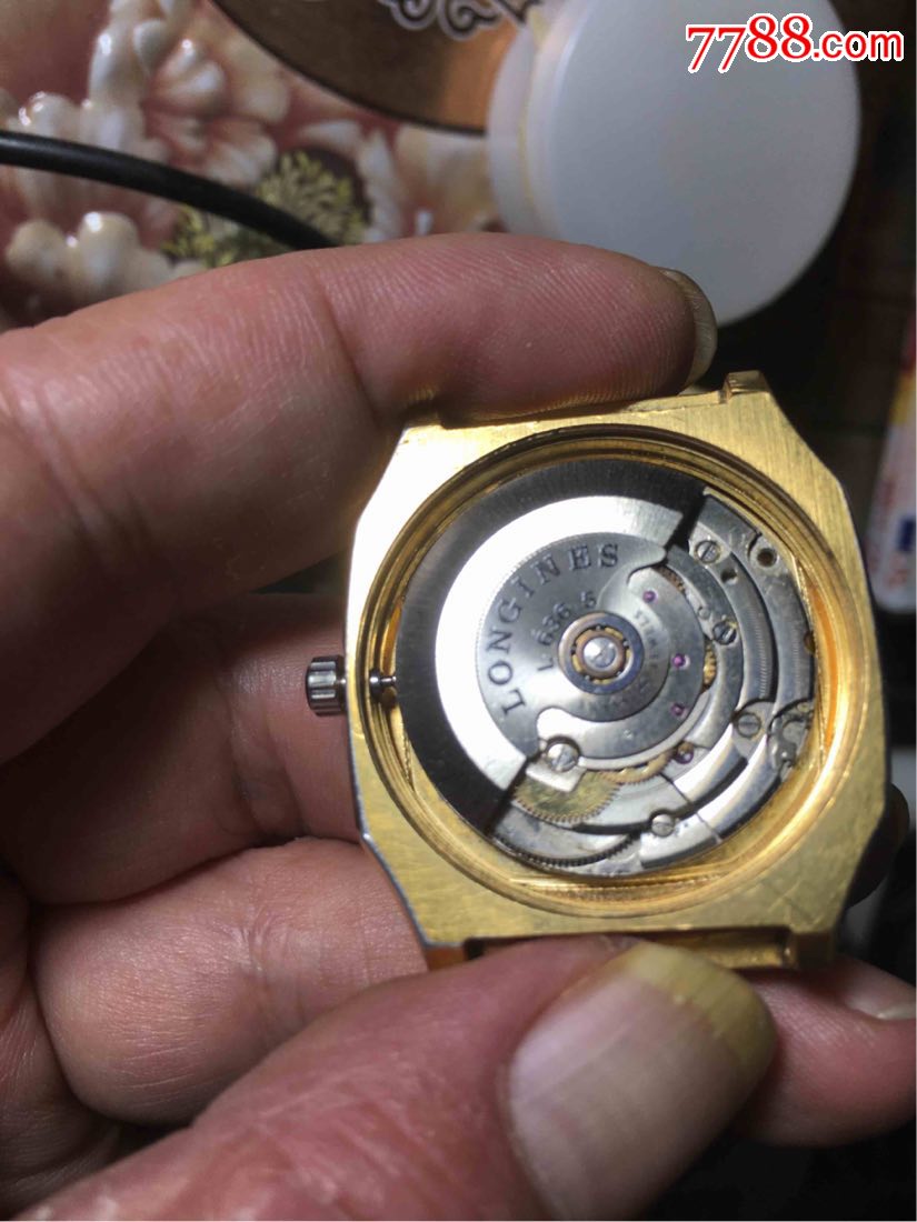 浪琴2836原装机芯,正常走动,精磨机芯,成色像新的