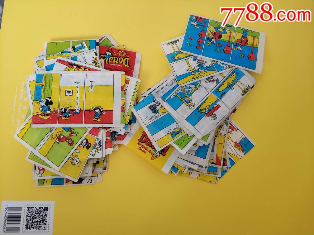 九十年代唐老鸭泡泡糖