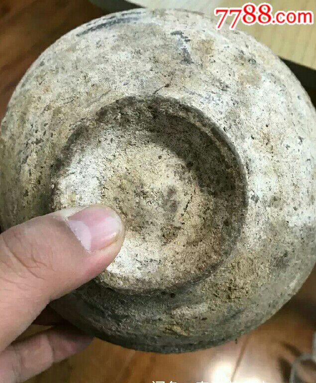 汉代陶碗_灰陶_第3张