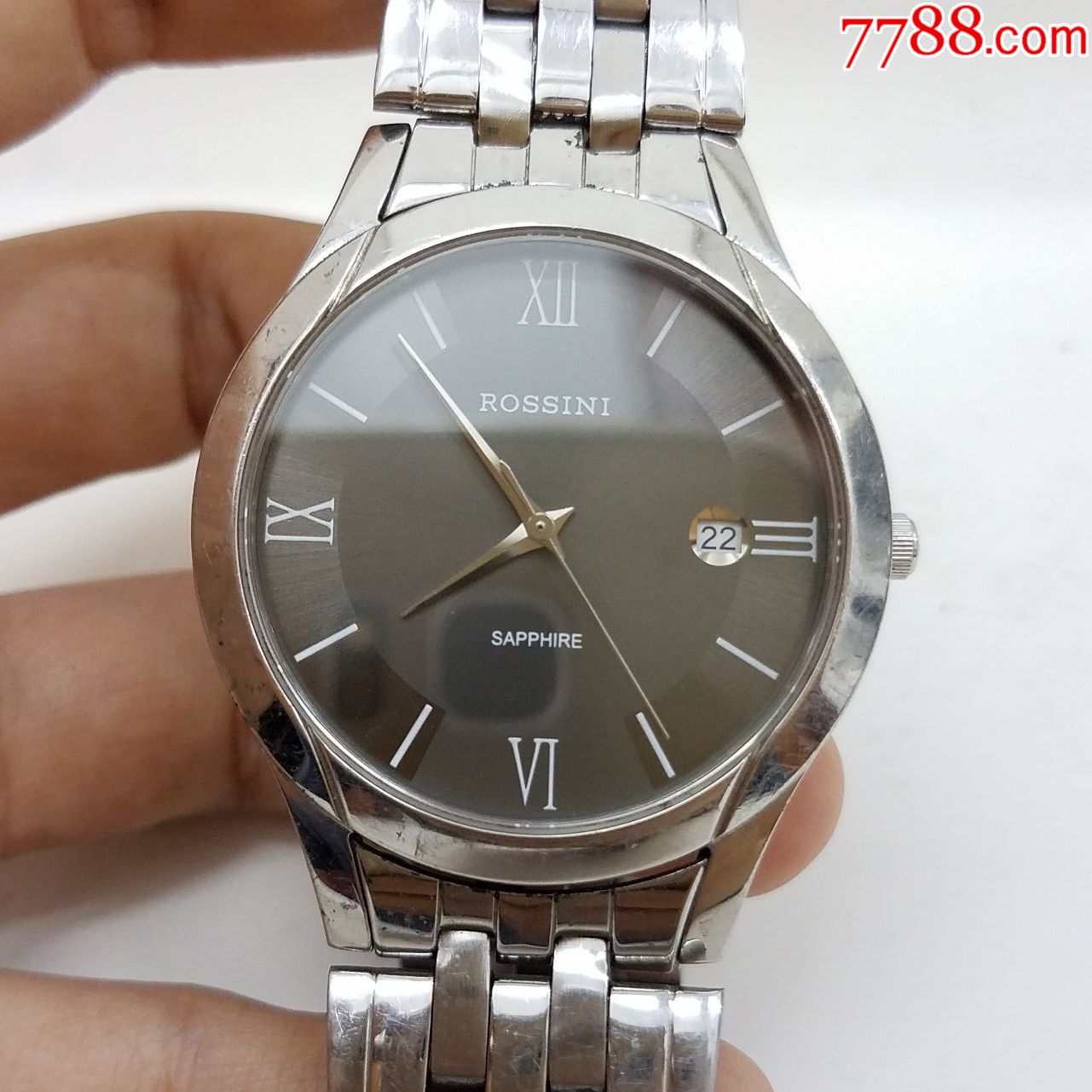 rossini电子男表【优雅简约表款】【走时正常】【日历好使】_手表