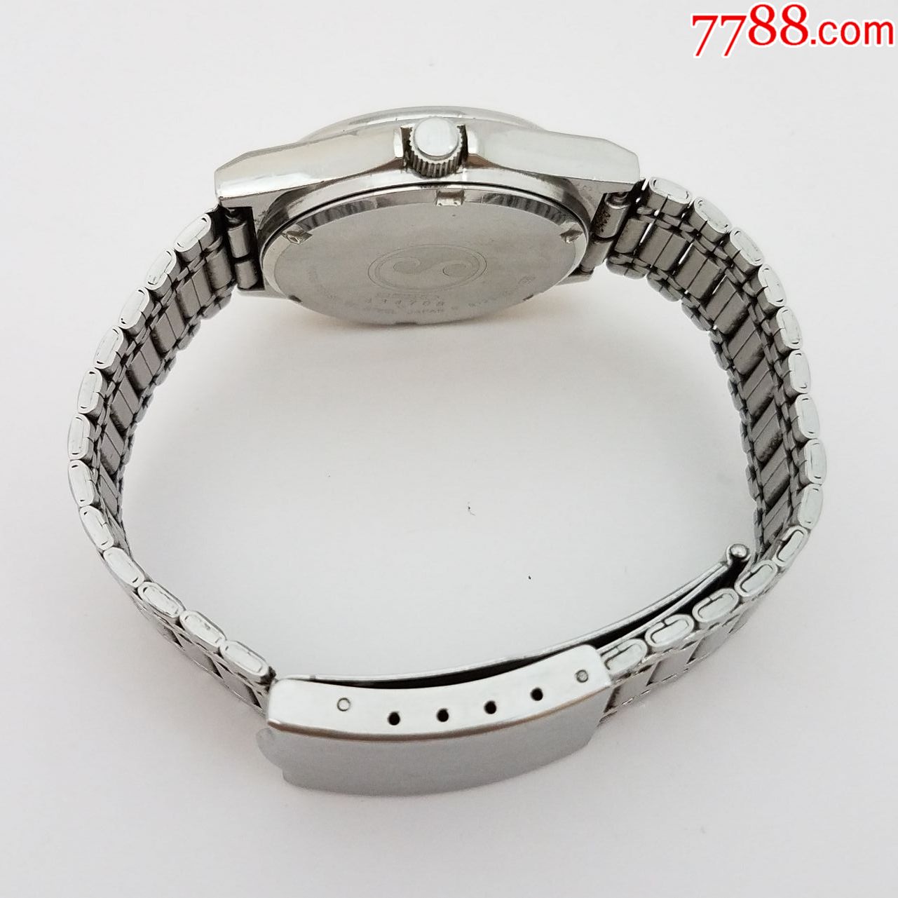 日本-精工-chronos系列-石英男表【高闪立体刻度】【独特波浪纹表盘】