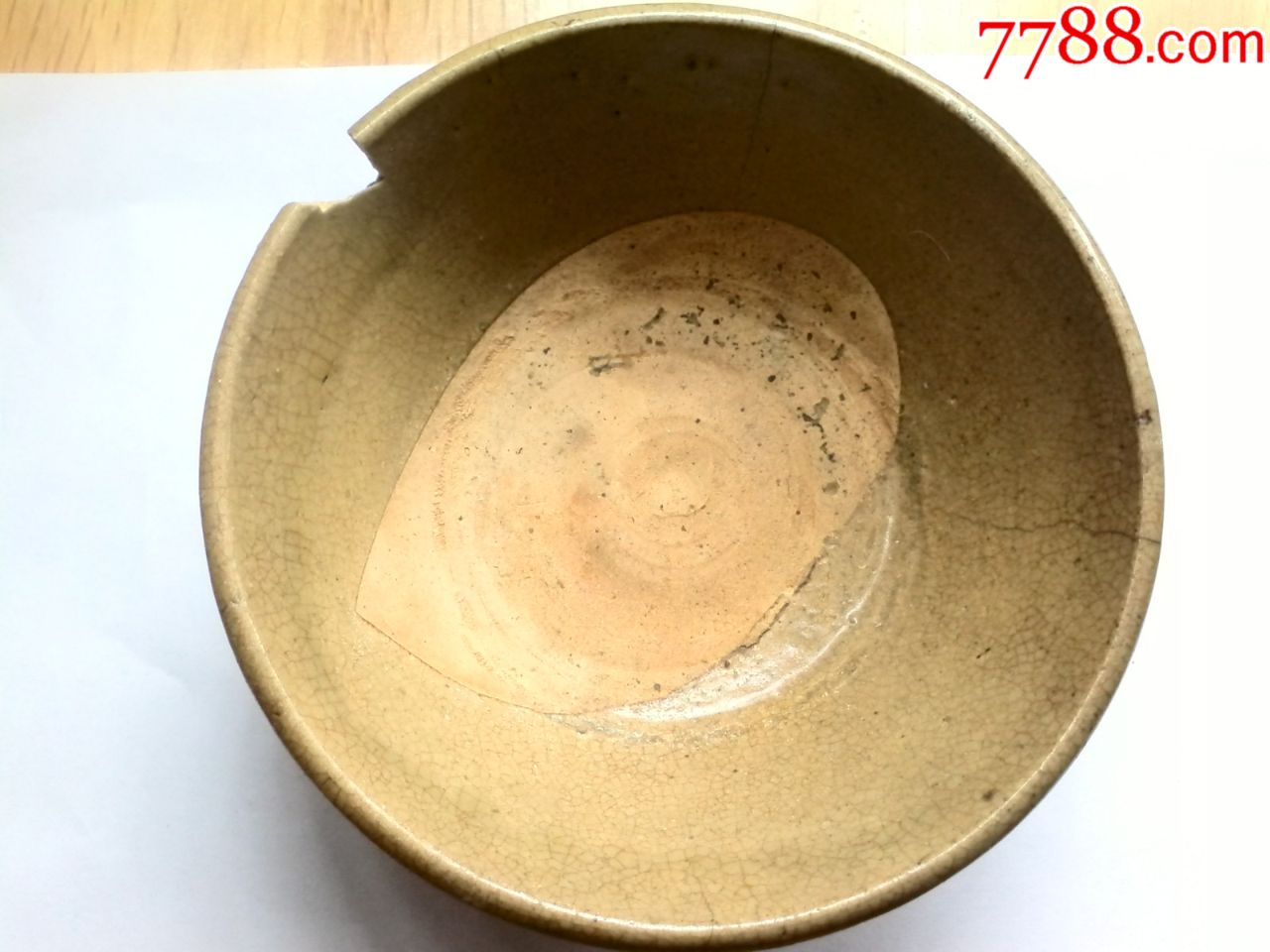 先秦时期的一只陶碗-价格:100元-au19979802-红陶