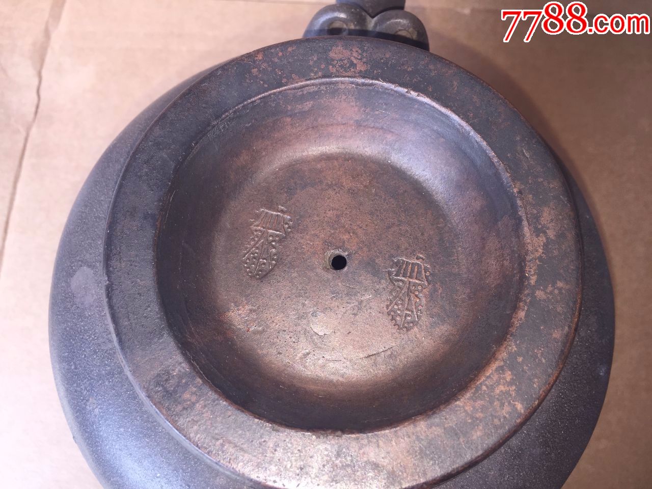 清中期大名家周元林打钉紫砂壶