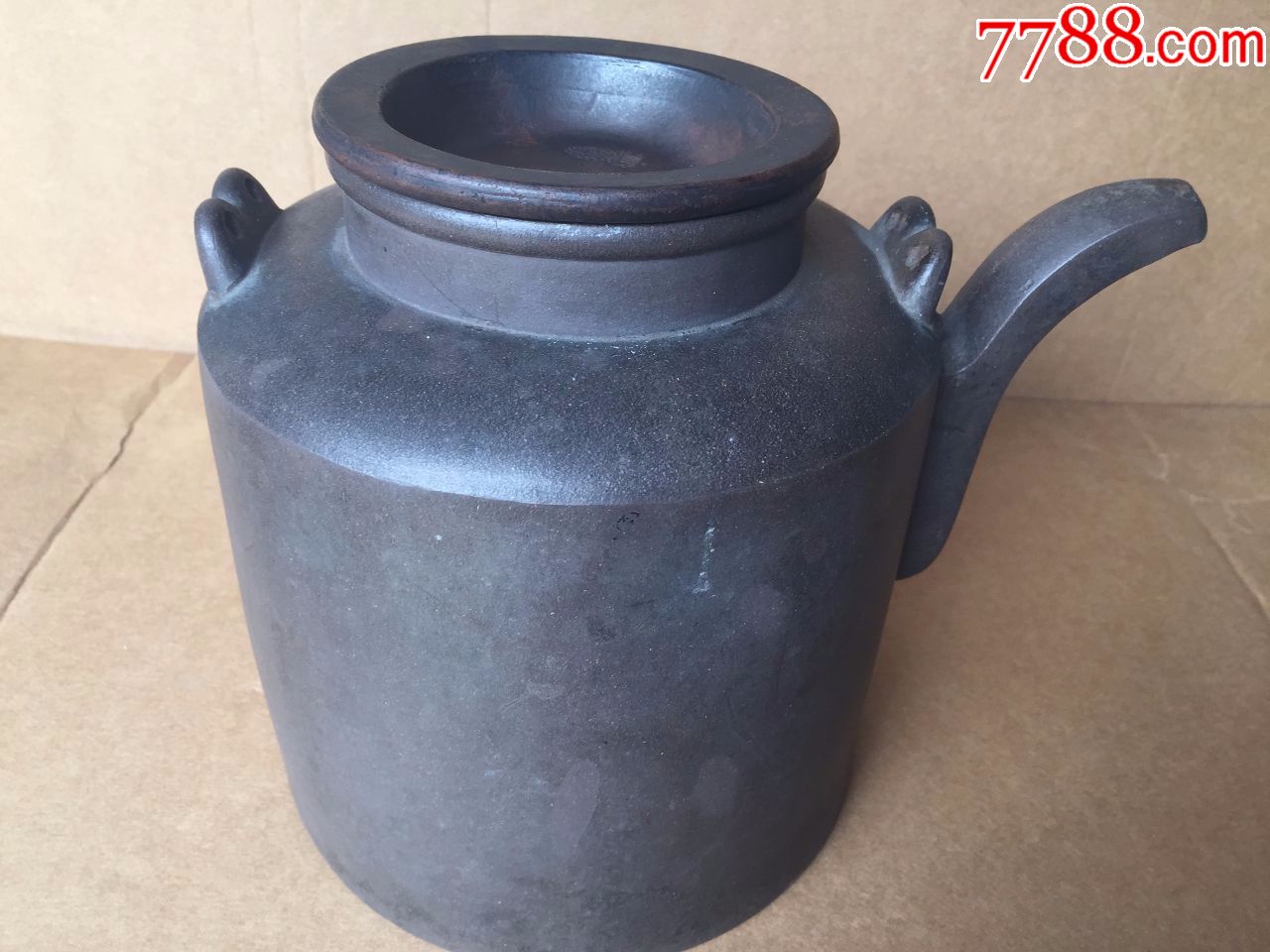 清中期大名家周元林打钉紫砂壶