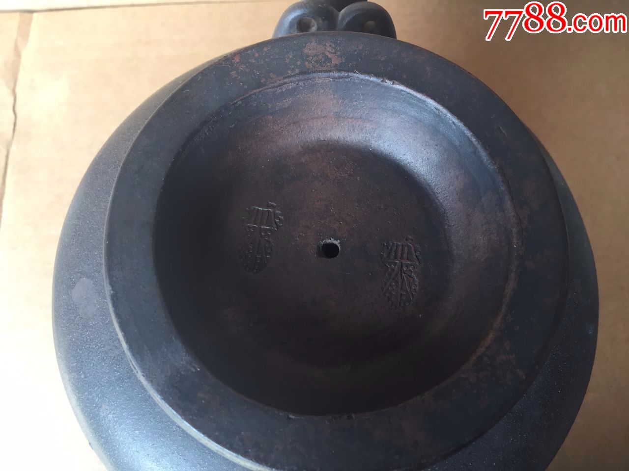 清中期大名家周元林打钉紫砂壶