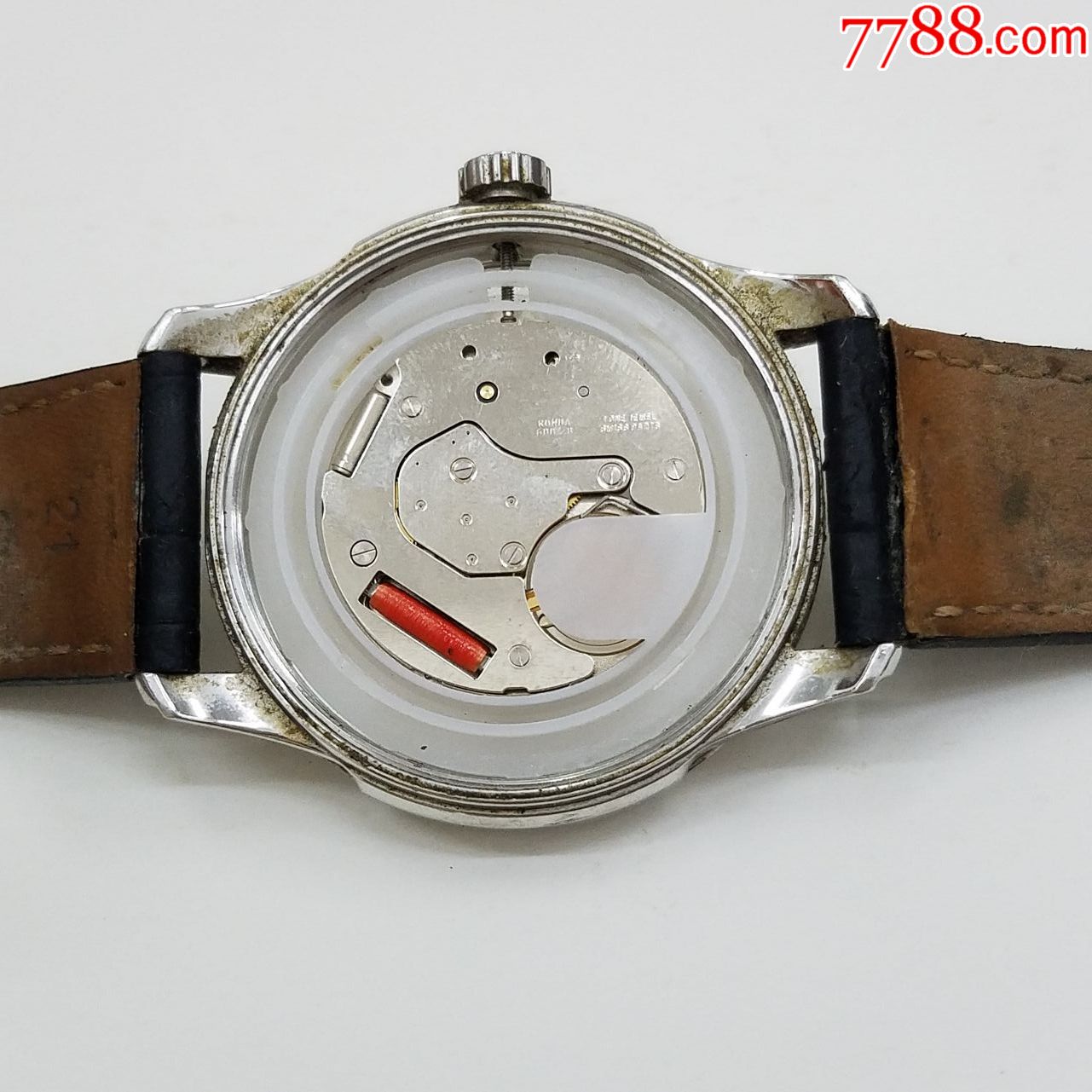 【大号】天王石英男表【瑞士进口机芯】【放射拉丝纹表盘】【不走】