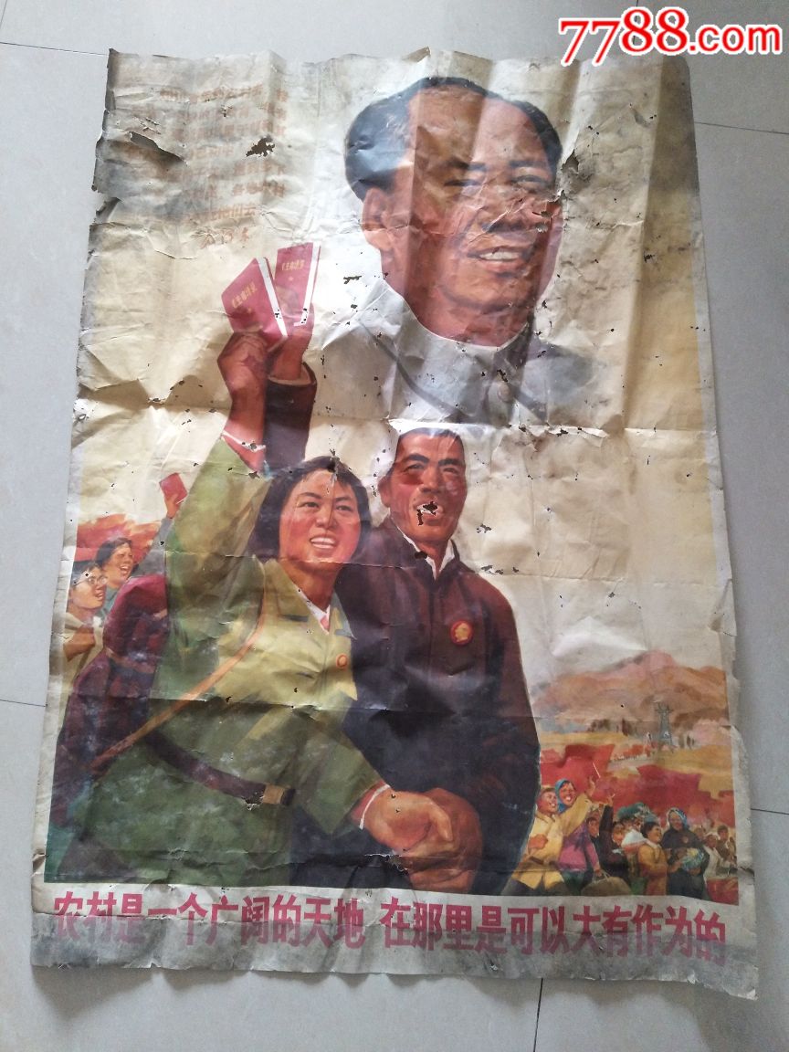 农村是一个广阔的天地,在那里可以大有作为的