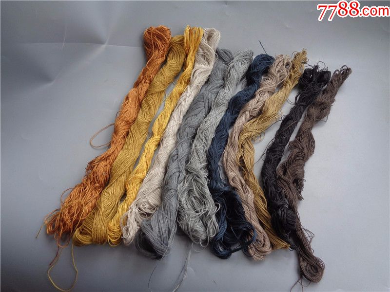 清代老丝线11种