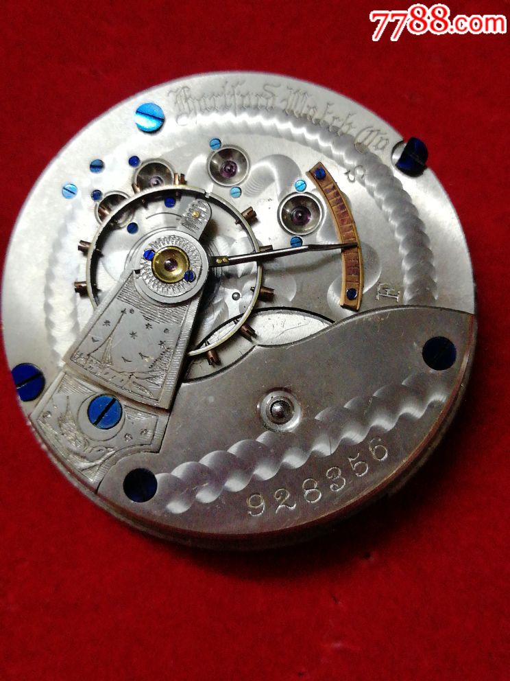 古董挂表机芯朝天摆-280.0000元-au20013286-7788钟表收藏