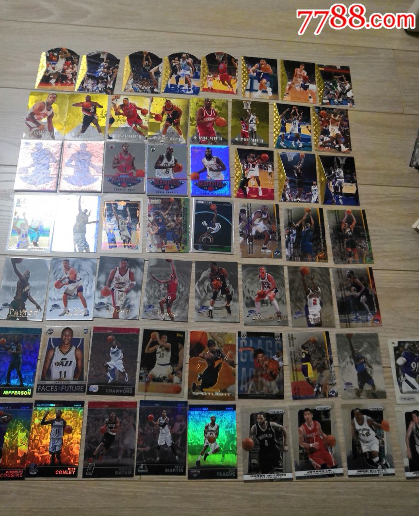 正版美国nba球星收藏卡