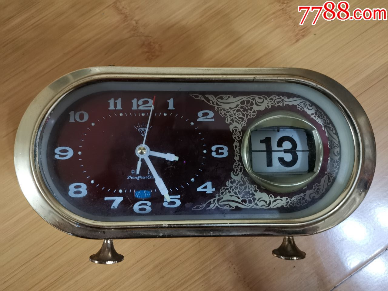 钻石机械日历小闹表_闹钟/马蹄表【老陈的时光机】_第3张